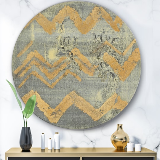 Designart - Glam Metallic Form III